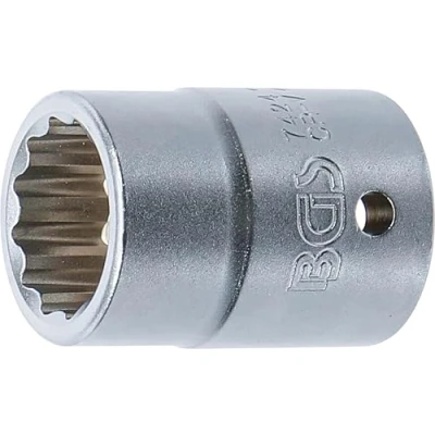 Abbildung von BGS 7424 Steckschlüssel Einsatz Zwölfkant 20 mm (3/4&quot;) SW 24