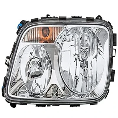 Abbildung von HELLA 1LH 009 513 071 Scheinwerfer links PY21W, H7/H1, W5W, H7, H1 FF, Halogen 24V für Linksverkehr MERCEDES BENZ: ACTROS MP2 / MP3