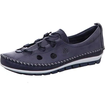 Abbildung von Gemini Sahra Slipper, Damen, Größe: 37, Navy Leder