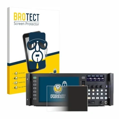 Abbildung von BROTECT Anti Spy Blickschutzfolie für Behringer Wing Rack Privacy Screen Protector [Displayschutz Folie, Sichtschutz, Blaulichtfilter]