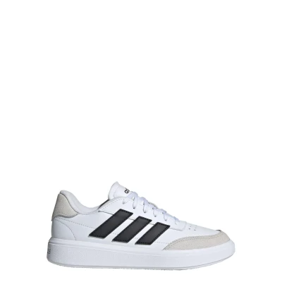 Abbildung von adidas Unisex Kids Courtblock Schuh Cloud White/Core Black/Grey One 36