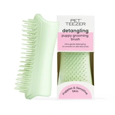 Abbildung von Tangle Teezer Pet Puppy Grooming Brush Dry or Dog Bath Mint
