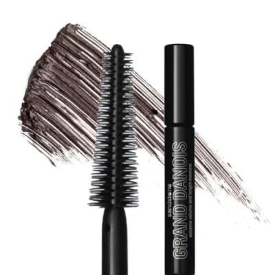 Abbildung von Sandstone Scandinavia Hypoallergene Mascara Empfindliche Augen Volume Wimperntusche Für Volumen und Intensität make up Lange Wimpern allergiker geeignet (Braun, 9 ml)