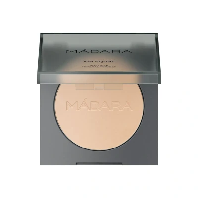 Abbildung von MÁDARA AIR Equal SOFT SILK Mineral Powder Puder, Damen, Größe: 9 g, #1 fair