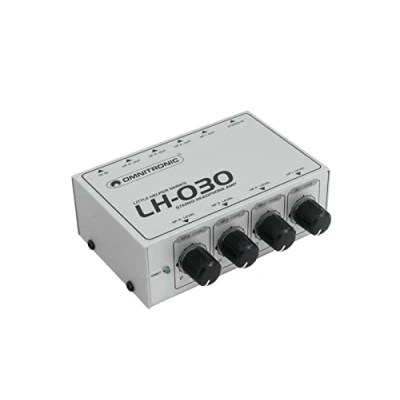 Abbildung von OMNITRONIC LH 030 Kopfhörerverstärker 4 Kanal Kopfhörerverstärker, Klinke