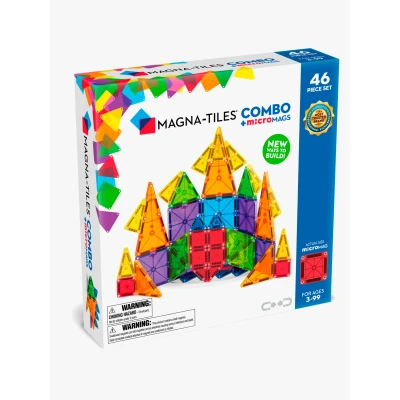 Abbildung von Magna Tiles Combo Bausatz 46 Teile