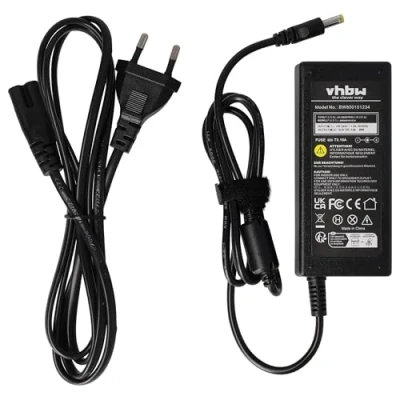 Abbildung von vhbw Notebook Laptop NETZTEIL 18.5V, 3.5A, 65W kompatibel mit HP Compaq 510, 520, 530, 550, 610, 615, 625, Evo N600C, N610C, NC4010, NC4200, NC8220 etc.