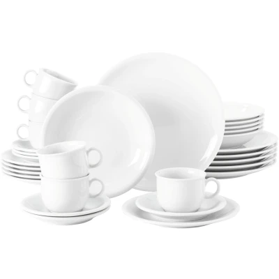 Abbildung von Seltmann Weiden Kombiservice &quot;Geschirr Set, Service Compact&quot;, (Set, 30 tlg.), Made in Germany, Teile, für 6 Personen