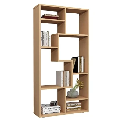 Abbildung von VCM Standregal Holz Stand Regal Raumteiler Bücherregal Lanisa M, 1 tlg.