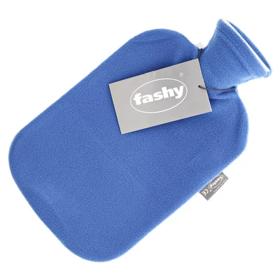 Abbildung von Fashy 6530 54 2007 Wärmflasche 2 L mit blauem Vliesbezug