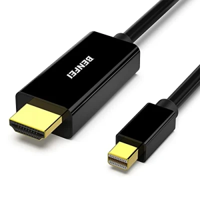 Abbildung von BENFEI Mini Displayport auf HDMI Kabel,3m Vergoldet Thunderbolt Kabel, Geeignet für MacBook Air/Pro, Surface Pro Usw.