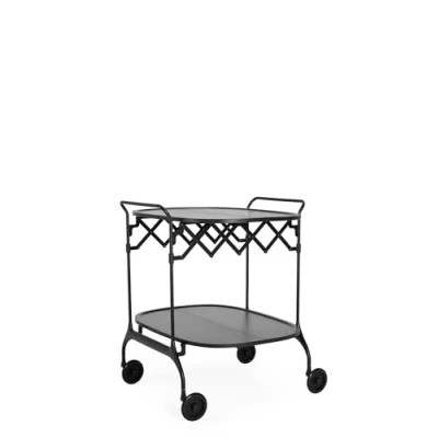 Abbildung von Kartell Gastone, Servierwagen, Schwarz