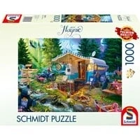 Abbildung von Jeff Haynie: Mit dem Caravan in den Bergen, Puzzle