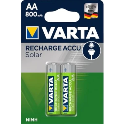 Abbildung von Varta Solar Akku AA LR6 Mignon 2er 800 mAh