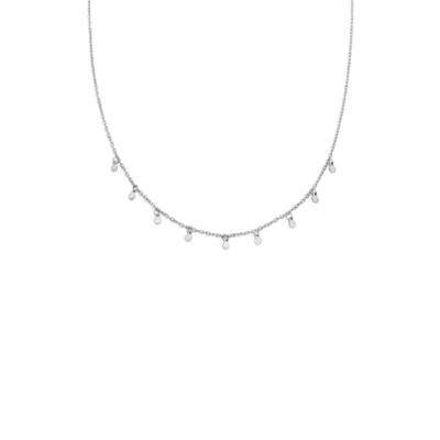 Abbildung von Singularu Mini Moons 3Mm Halskette silvercoloured, Damen, Größe: One Size, Silver/coloured