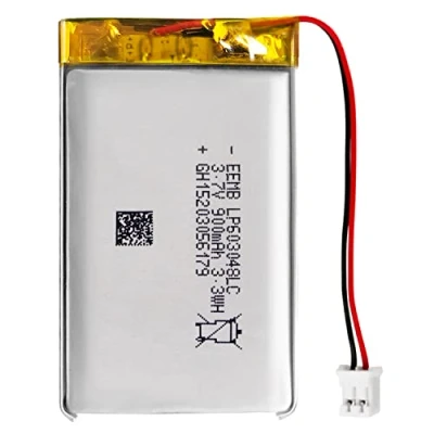 Abbildung von EEMB Lithium Polymer Akku 3,7 V 900mAh 603048LC Wiederaufladbarer Lipo mit JST Anschluss für VXI Blue Parrott bestätigen Sie die Polarität des Geräts und Anschlusses vor dem Kauf