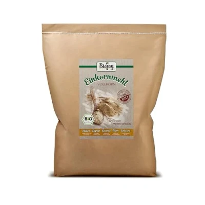 Abbildung von Biojoy BIO Einkorn mehl (5 kg), Urgetreide Vollkornmehl, Triticum monococcum