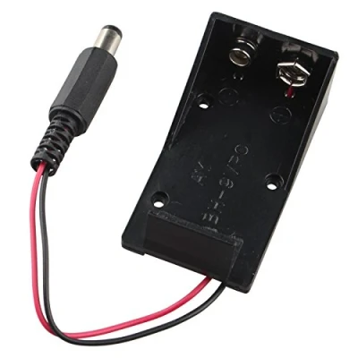 Abbildung von HALJIA 9 V Batterie Halter Box Case mit Stecker Kompatibel Arduino