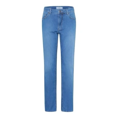 Abbildung von BRAX Style Cooper Jeans Straight Leg, Herren, Größe: 40x34, Mid blue used