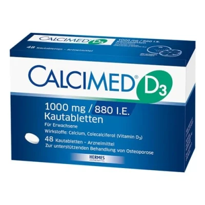 Abbildung von Calcimed D3 1000 mg/880 I.E. Kautablette 48 St