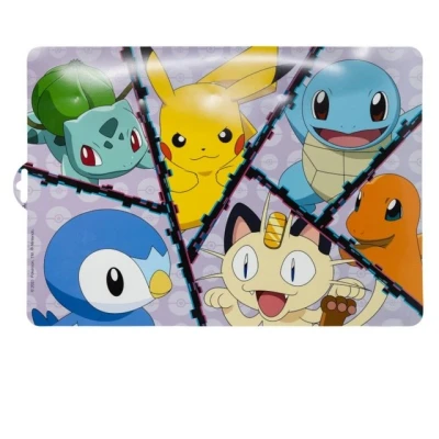 Abbildung von Tinisu Tischdecke Pokemon Kinder Platzdeckchen Tischunterlage 43cm x 28cm