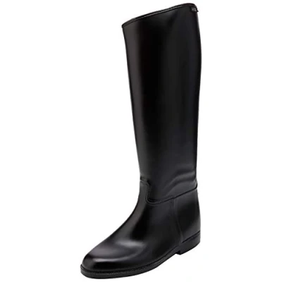 Abbildung von HKM Erwachsene Hose Reitstiefel Damen lang und weit mit Reißverschluß9100 schwarz41, 9100 schwarz, 41, 4000315042722
