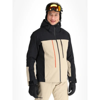 Abbildung von Ziener Herren TAPONGA Ski Jacke/Snowboard Jacke atmungsaktiv, wasserdicht, cashew ripstop, 50