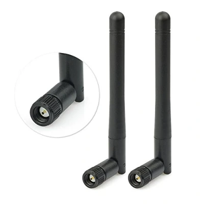 Abbildung von Eightwood 2.4G Antenne 3dBi Omni WLAN mit SMA Stecker 2 Stücke 10.8CM Wi Fi für Wirelesse WiFi Router Bluetooth MEHRWEG