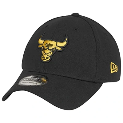 Abbildung von New Era 39THIRTY Stretch Chicago Bulls Cap, Herren, Größe: L/XL, Black