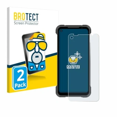 Abbildung von BROTECT Entspiegelungs Schutzfolie für Doogee S97 Pro (2 Stück) Matte Displayschutz Folie, Anti Reflex, Fingerprint