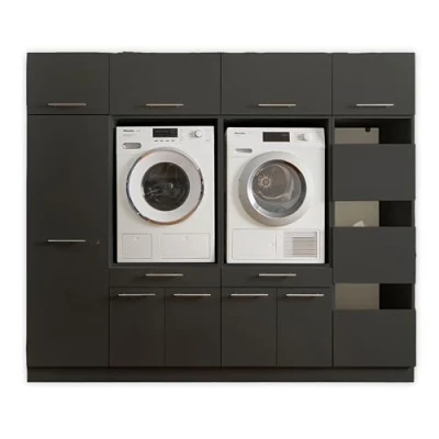 Abbildung von Laundreezy Mehrzweckschrank Set &quot;LAUNDREEZY LDSK15&quot;, Breite 235 cm