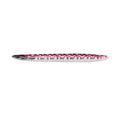 Abbildung von Savage Gear 3D Soft Line Thru Sandeel 12,5cm 20gr Pink Pout (incl. rig materiaal) Gummifisch
