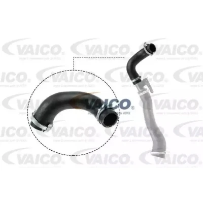 Abbildung von VAICO V25 1026 Ladeluftschlauch Gummi mit Gewebeeinlage Q+, Erstausrüsterqualität FORD: FIESTA 5, Fusion Kombi