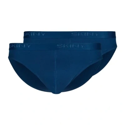 Abbildung von Skiny Herren Cotton Retro Slip, Navy (080692), S (2er Pack)