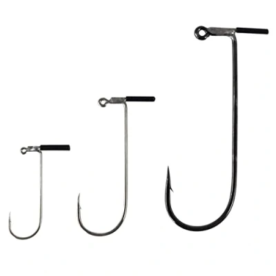 Abbildung von Gamakatsu Drop Shot Jig 90 3 Dropshot Angelhaken zum Spinnfischen auf Hecht, Zander &amp; Barsch, Haken Dropshotangeln, Größe:8/0