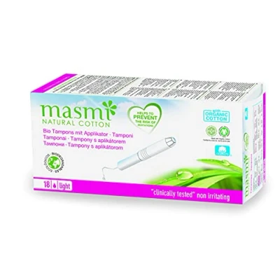 Abbildung von BIO Tampons Light mini m.Applikator 100% 18 St