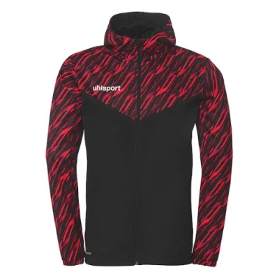 Abbildung von uhlsport Progressive Trainingsjacke, Größe: Large, Schwarz rot