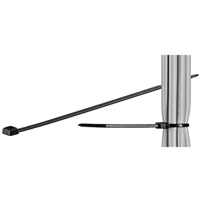 Abbildung von Goobay 17069 Kabelbinder, Wetterfester Nylon, Schwarz, 203 mm, 2, 5 mm