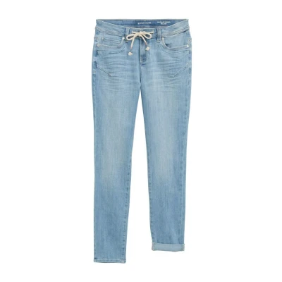 Abbildung von TOM Tailor Jeans Tapered Fit, Damen, Größe: 26x30, Clean bleached blue denim