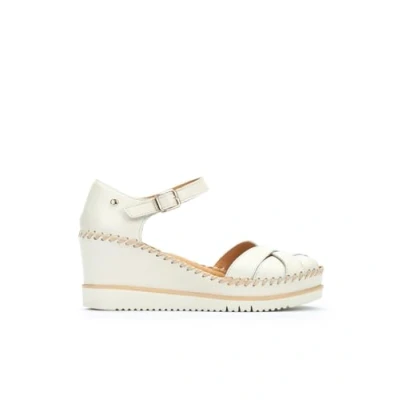 Abbildung von Pikolinos Plateaupumps, Damen, Größe: 39, White Schuhe
