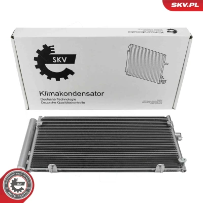 Abbildung von ESEN SKV 86SKV419 Klimakondensator mit Trockner Aluminium 642mm