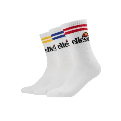 Abbildung von Ellesse Pullo Socks 3 PACK Socken, Herren, Größe: 41 46, White