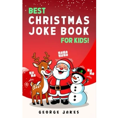 Abbildung von Best Christmas Joke Book for Kids!: 300+ Hilarious Jokes Kids of All Ages (Cartoons on Every Page)