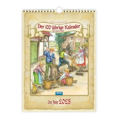 Abbildung von Trötsch Classickalender Der 100 jährige Kalender 2025: Wandkalender