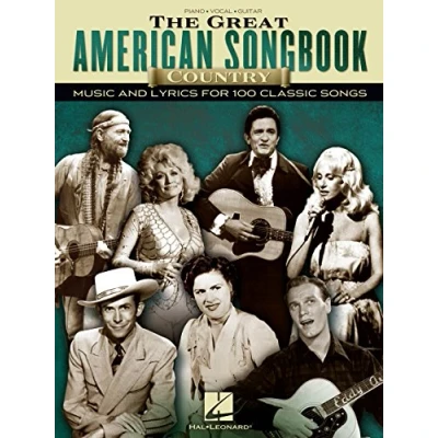 Abbildung von The Great American Songbook: Country Music And Lyrics for 100 Classic Songs (Songbook für Klavier, Gesang und Gitarre): Noten, Songbook ... Songs, Piano, Vocal, Guitar