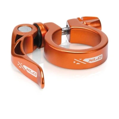 Abbildung von XLC Unisex Erwachsene Sattelstützklemmring Sattelstütz Klemmring PC L04, Orange, One Size