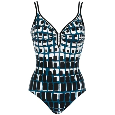 Abbildung von Sunflair Badeanzug Swim &amp; Beachwear Black Withe mit Vollfütterung und Softcups