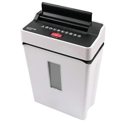 Abbildung von OLYMPIA OFFICE Aktenvernichter PS 54 CC, Partikellschnitt, Sicherheitsstufe P4, 13l, 8 Blatt, eine Kreditkarte