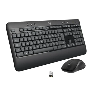 Abbildung von Logitech MK540 Advanced Desktopset, US Layout, kabellos, Tastatur und Maus