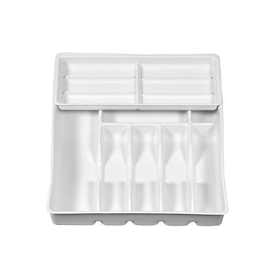 Abbildung von KEEEPER Besteckkasten mit Einsatz 38x42,5x7,5cm weiß (1 St)
